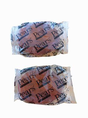 Vintage Pears Transparent Soap without Box New Old Stock Lot of 2 Sealed